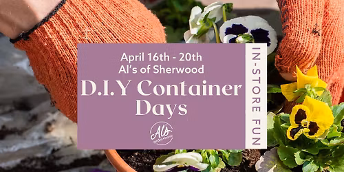 DIY Container Days - Sherwood