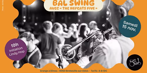 Bal Swing avec The Hepcats Five + Initiation au Lindy Hop