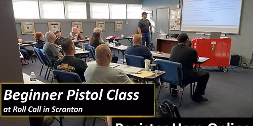 Beginner Pistol: USCCA Basic Pistol, Concealed Carry & Home Defense (8hrs)