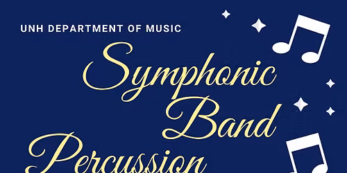 UNH Symphonic Band and Percussion Ensemble