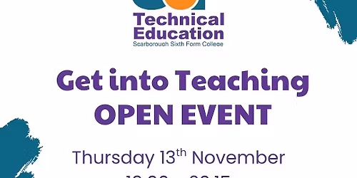 Teacher Training Open Event