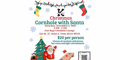 Cornhole With Santa