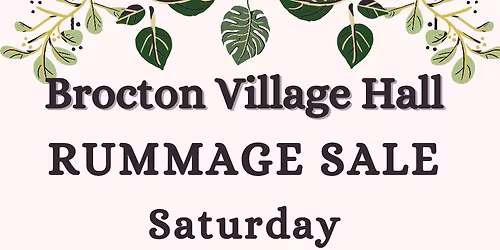 Rummage Sale 