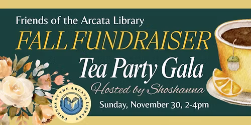 Tea Party Gala Fall Fundraiser