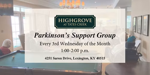 Parkinson\u2019s Support Group