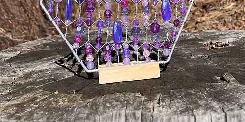 Hexagon Suncatcher with Summer Sun 7\/19 @11am