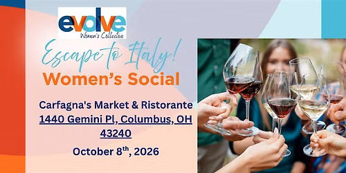 Escape to Italy! Women's Networking Social