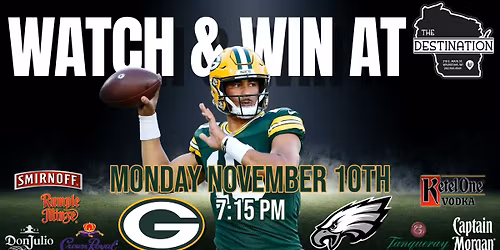 The Destination Eagles at Packers Watch Party
