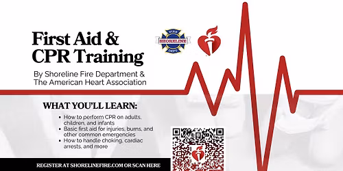  FULL! - American Heart Association CPR\/AED and First Aid Combo Class
