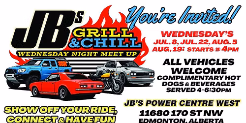JB's West Edmonton Grill & Chill 2026