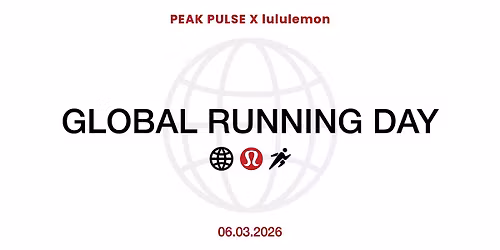 Global Running Day with Peak Pulse + lululemon