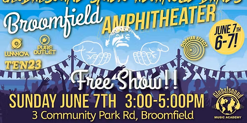 Globalsound Advanced Bands at the Broomfield Amphitheater