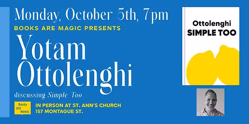 Offsite: Yotam Ottolenghi presents Simple Too