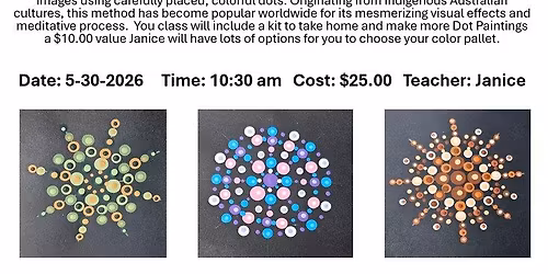 Beginner Dotting Paint Workshop