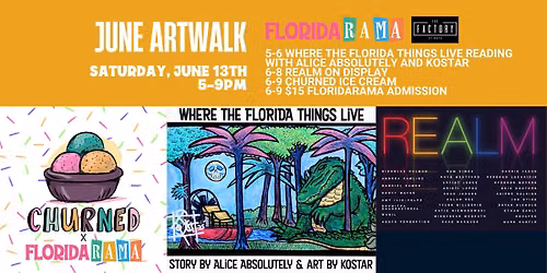 June ArtWalk at FloridaRAMA