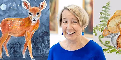 [SOLD OUT] Beginning Watercolor: Painting Baby Animals with Pam Bleakney