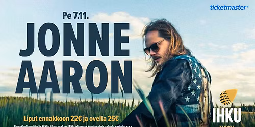 Jonne Aaron @ Ihku Turku