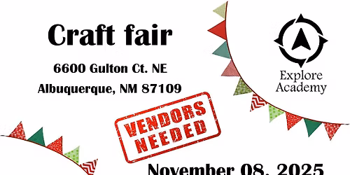Explore Academy Fall Craft Fair