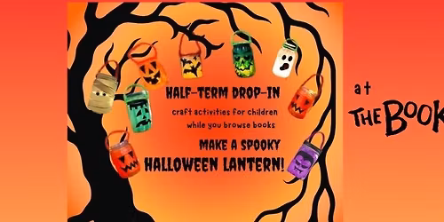 Half-term Halloween craft drop-in at The Bookery