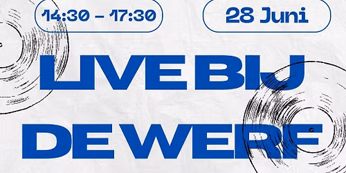 \ud83c\udfb8\ud83c\udfb6 J\u00d8TTER - LIVE @ De Werf Food & Drinks!