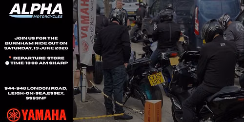 Alpha Motorcycles Burnham Ride Out
