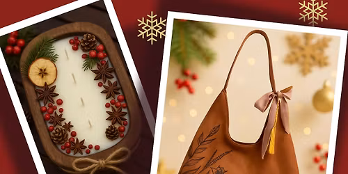 Holiday Chic: Boho Bags & Candle