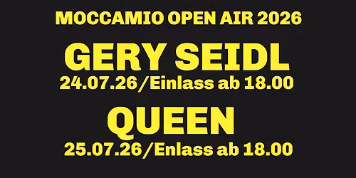 MOCCAMIO OPEN AIR 2026