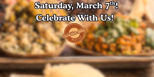 Outsider BBQ's 1-Year Anniversary Celebration