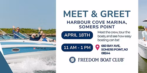 Freedom Boat Club Meet & Greet | Harbour Cove Marina