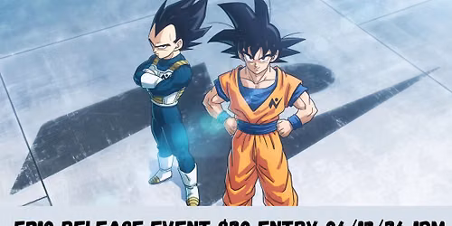 Dragonball FB10 Cross Force Release Event $20 Entry