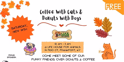 Coffee With Cats & Donuts With Dogs
