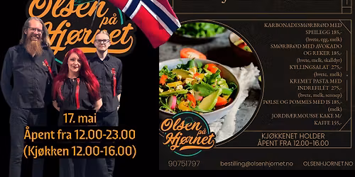 17. mai \/\/ Olsen p\u00e5 Hj\u00f8rnet