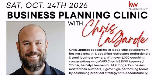 Business Planning Clinic w\/ Chris LaGarde