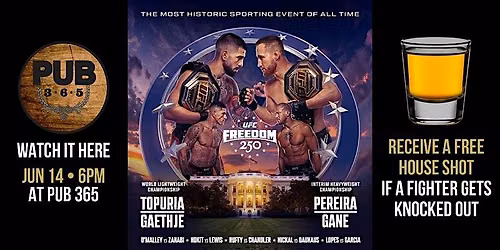UFC FREEDOM 250: TOPURIA vs GAETHJE (FREE VIEWING)