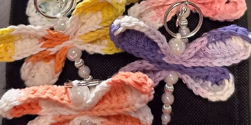 Intro into Crochet: Dragonfly Keychain