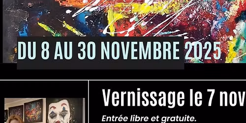 Vernissage de l'exposition de Brigitte nellissen