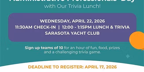 Celebrate Administrative Professionals\u2019 Day with Team Trivia!