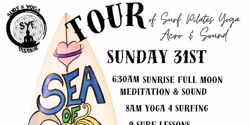 Sea Of Love - Surf Acro Yoga Pilates @ The SandBox