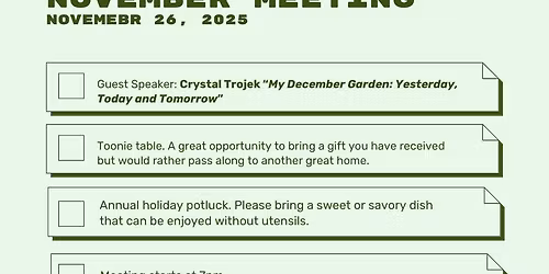 November Members' Meeting