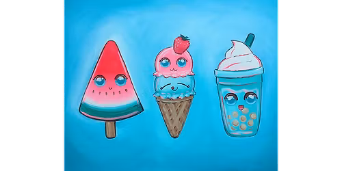 Ice Cream Cuties - Paint and Sip in Phoenix | Classpop!\u2122