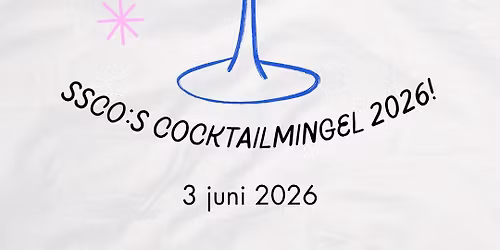 V\u00e4lkommen p\u00e5 SSCO:s cocktailmingel 2026!