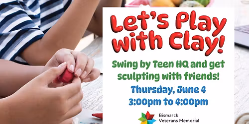 Let\u2019s Play with Clay for Teens