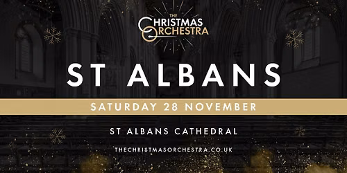 \ud83c\udfb6\ud83c\udf84The Christmas Orchestra - ST ALBANS\ud83c\udf84\ud83c\udfb6