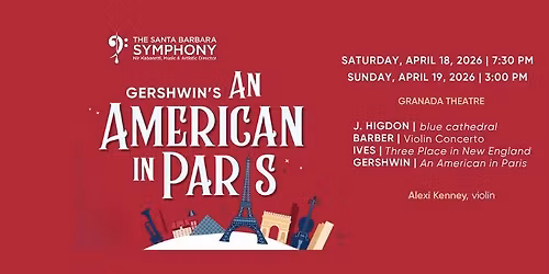 Santa Barbara Symphony | An American in Paris