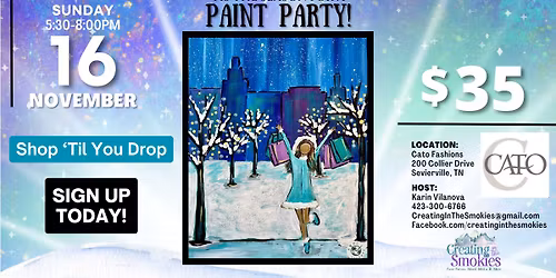 "Shop 'Til You Drop" at Cato Fashions