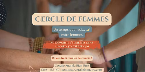\ud83c\udf38 Cercle de femmes \ud83c\udf38 un temps pour soi entre femmes