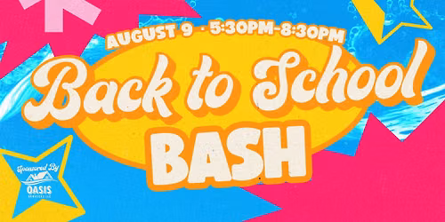 Back to School Bash \ud83e\udd73