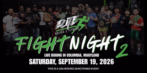 Elite Fight Night 2