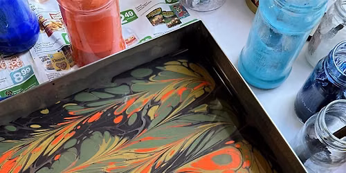 Artist Talk: Traditional Ebru Art with Hacer Ozcan