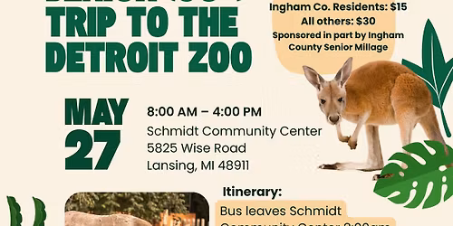 Senior Detroit Zoo Trip!